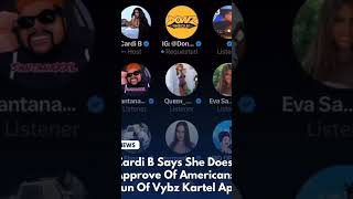 cardi b say she doesnt approve of Americans making fun of vybz Kartel appeal [upl. by Bora]