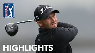 Wyndham Clark fires courserecord 60  Round 3  ATampT Pebble Beach  2024 [upl. by Yeliak]