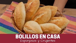 Cómo hacer bolillos caseros pan frances [upl. by Ettesoj]