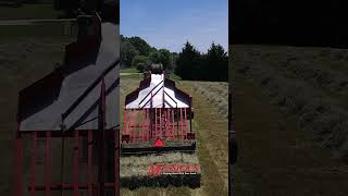 check out this bale accumulator that helps collect bales into a single pickup location [upl. by Egiedan]