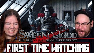 Sweeney Todd 2007 Movie Reaction  His FIRST TIME WATCHING  Tim Burton  Johnny Depp [upl. by Morie]