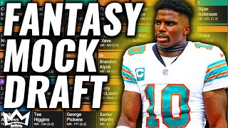 2024 Fantasy Football Mock Draft  12 Team  PPR Pick 3 [upl. by Anuat]