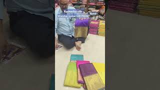 Rashmika silk saree RS410 Ganesh SAREE CENTRE [upl. by Kyl]