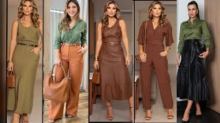 Classy Timeless Looks for All Women Elegant women spring dresses 2024 [upl. by Eidroj]