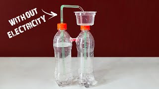 How to make Automatic water Fountain Without Electricity  Nonstop water Fountain  Science Project [upl. by Pammy382]