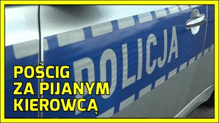 Głogów Pijany uciekał przed mundurowymi [upl. by Cykana]