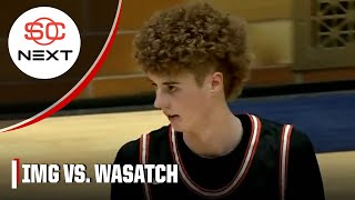 IMG Academy vs Wasatch Academy  Nike EYBL Scholastic Showcase  Full Game Highlights [upl. by Dyke]