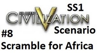 DeadLeggedGamers Civilization 5 Scenario Scramble for Africa SS 1 8 [upl. by Virgil435]