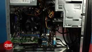 First Look Asus Essentio with Intels new CPU [upl. by Alludba770]