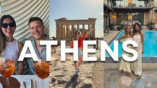 GREECE TRAVEL VLOG I Acropolis Athenian Riviera NOT hotel and fun adventures in Athens [upl. by Okiam]