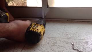 Patio pin lock installation [upl. by Jade]