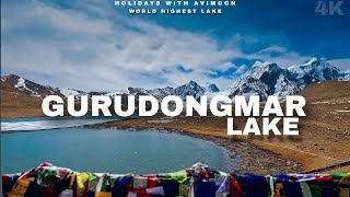 GURUDONGMAR LAKE IN APRIL 2023 । KOLKATA TO GURUDONGMAR BY BIKE । DREAM JOURNEY। [upl. by Aerdnod]