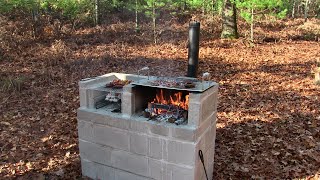 building an outdoor kitchen for my off grid cabin [upl. by Dalury]