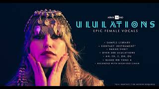 TRAILER 3  Epic Female Vocals ULULATIONS  Sample Library and Kontakt Instrument [upl. by Nebra584]