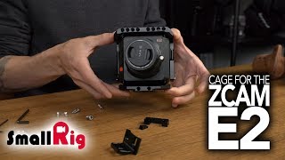 Smallrig ZCam E2 Camera Cage [upl. by Odlopoel154]