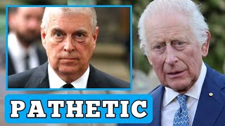 PATHETIC‼️King Charles finally loses his Royal Lodge to Prince Andrew Amid longtime feud [upl. by Adabel382]