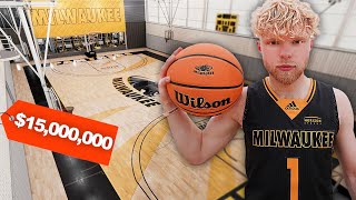 I Toured A NEW 15000000 D1 Basketball Facility [upl. by Yanrahc]