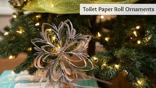 Toilet Paper Roll Ornament [upl. by Conger]