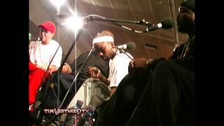 Eminem amp D12 freestyle FULL LENGTH VERSION  backstage in London 2001  Westwood [upl. by Lucien]