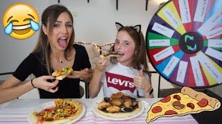 PIZZA CHALLENGE ΜΕ ΤΟΝ ΤΡΟΧΟ ΕΚΠΛΗΞΗ  feat Sofie Skalkosova  Manuella [upl. by Sdlonyer11]