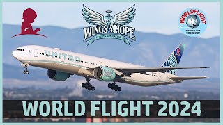 World Flight 2024 LIVE  PMDG 777300ER Dual Pilot OPS Nov 2nd to Nov 9th  Charity Event  St Jude [upl. by Dituri]