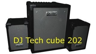 Test und Check DJ Tech cube 202 Mini PA 21 System HD [upl. by Anaidiriv]