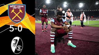 West Ham 50 Freiburg  KUDUS SCORES AMAZING GOAL [upl. by Abram930]