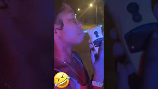 Wait for it 🤣breathalyzer gone wrong 😳 [upl. by Akemor]