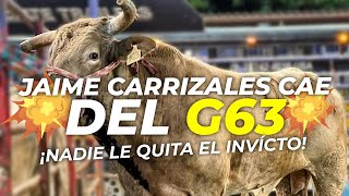 ¡Monta Espectacular Jaime Carrizales vs Toro G63 de Rancho El Aguaje ¡Sigue Invicto 🐂🔥 [upl. by Manara]