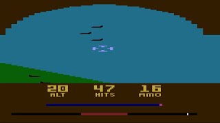 Air Raiders Atari 2600 Gameplay [upl. by Burnaby831]