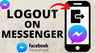 How to Logout of Messenger  Sign Out of Facebook Messenger [upl. by Procto]