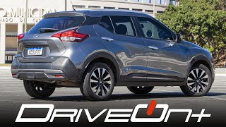 Nissan Kicks SL 16 CVT Pack Tech  DriveOnCars Avaliação [upl. by Ecinev658]