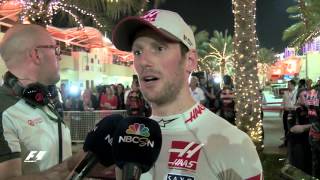 Reaction Romain Grosjean Finishes 5th In Bahrain [upl. by Olimpia]