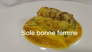 舌平目のグラタン仕立てソールボンファムSole bonne femme [upl. by Heddi]