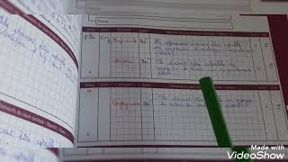 Comment remplir son cahier journal par lobjectif de chaque séance  1ère partie [upl. by Kimbell]