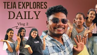 I MET A FAMOUS TELUGU INFLUENCER TODAY tejaexplores vlog teluguvlogs shorts [upl. by Eleirbag900]