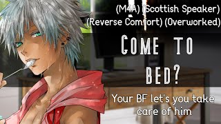 Boyfriend Passed Out Overworking Reverse Comfort Sleep Deprived M4A ASMR [upl. by Gorman]