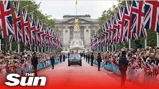 LIVE Platinum Jubilee celebrations 2022  Buckingham Palace [upl. by Fiora]