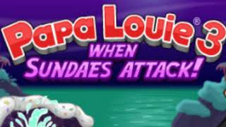 Papa Louie 3 When Sundaes Attack  Level 9 Radley Caverns Music Extended [upl. by Mccord]