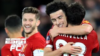 Liverpool beat rival Everton with AMAZING goal from Curtis Jones  FA Cup Highlights [upl. by Ilyak]