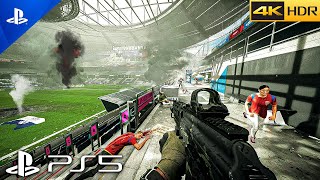 PS5 VERDANSK STADIUM ATTACK  Modern Warfare III  Realistic ULTRA Graphics Gameplay4K 60FPS HDR [upl. by Ocirderf]