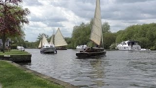 The Norfolk Broads around Horning amp Wroxham May 2016 [upl. by Eben455]