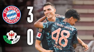 Palhinha’s first Bayern goal was a SCREAMER  FC Bayern  WSG Tirol  Highlights [upl. by Ferwerda]