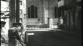 Hanging of two Cypriot rebels results in a battle between British troops and riotHD Stock Footage [upl. by Noffets856]