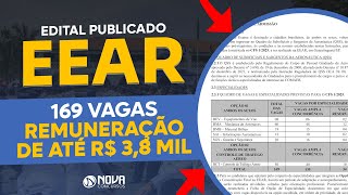 Saiu o edital da EEAR 2025 169 vagas para formação de sargentos  Até R 38 mil [upl. by Pulling]