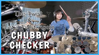 Chubby Checker  The Twist amp Lets Twist Again  Drum cover by KALONICA NICX [upl. by Etnovad188]