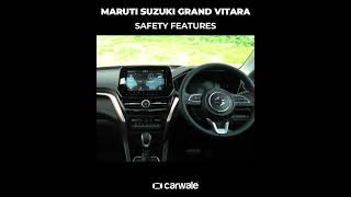 No GNCAP rating yet but the Maruti Grand Vitara has plenty of safety features shorts [upl. by Repsaj313]