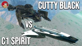 Cargo Hauler Showdown Cutty Black vs C1 Spirit in Star Citizen 324 [upl. by Abil]