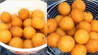 5 Minutes Potato Snacks Recipe  Crispy Potato Balls  Easy Potato Snacks  Tea Time Snacks Recipe [upl. by Afatsuom]