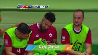 Concacaf Futsal Championship 2016 Canada vs Curaçao Highlights [upl. by Atlanta]